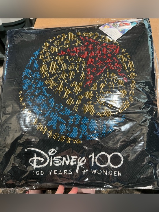 Disney Other - Disney 100 Metallic Woven Tapestry Throw and Pillow
